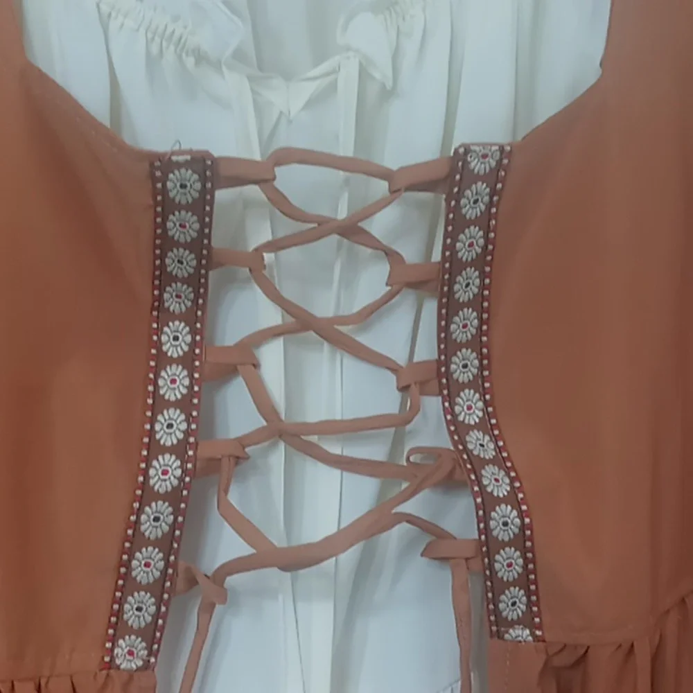 2 Piece Abaowedding Renaissance Dress Womens Medieval Dress Size 2XL/3XL on Both - Picture 2 of 9